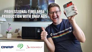 Supercharging our timelapse studio with QNAP TVS-h1288X NAS! Workflow Unveiled!