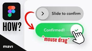 Create a SLIDE TO CONFIRM Button in Figma (Easy to Follow Step-by-Step Explanation)