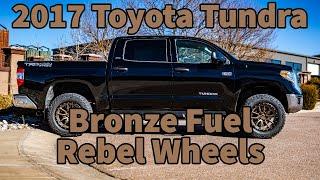 2017 Toyota Tundra on 3.5" Lift and Bronze Wheels