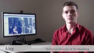 The TimeWalk Team: Alex - Technical Director of 3D Modeling