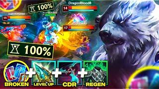 LE DINGUERIE DU MOMENT, STUFF UNIQUE SUR CE CHAMPION DE LA TOP LANE! (COOLDOWN RÉDUCTION EN BALLE)