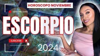 ESCORPIO HOROSCOPO NOVIEMBRE 2024