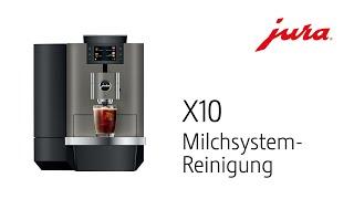 JURA X10 - Milchsystem-Reinigung