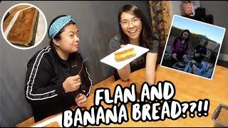 We tried Erwan's Leche Flan Banana cake (Leche Nana)