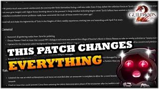 THIS PATCH CHANGES EVERYTHING - Apr 1st Guild Wars 2 News