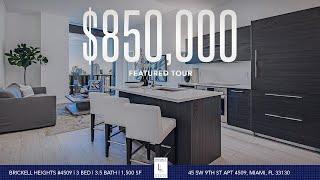 Brickell Condo | Brickell Heights #4509 | Featured Tour