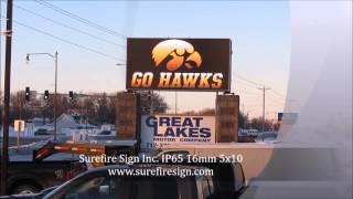 Surefire Sign 16mm Full Color LED Sign 5x10