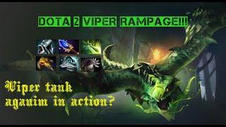 Dota 2 - Viper Rampage  #shorts