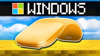 Using A MICROSOFT Mouse For Bedwars!