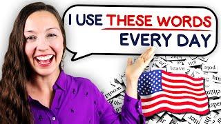 I use these words every day: English Vocabulary Lesson