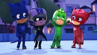 PJ Masks em Português | O LAGARTIXO SALVA O NATAL + PJ Masks Natal | Desenhos Animados
