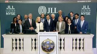 JLL (NYSE: JLL) Rings The Closing Bell®