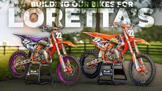 Building Our Bikes for Loretta Lynns!