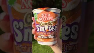 NEW Campfire S’mores CUP NOODLES