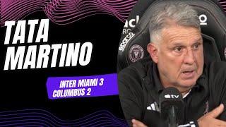 INTER MIAMI 3-2 COLUMBUS CREW TATA MARTINO Post Game Conference