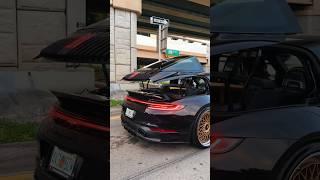 Porsche 992 Targa 4 GTS with custom duckbill #porsche #targa #911targa
