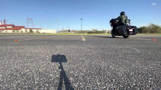 18ft u turn and figure 8: 18x36 Harley street glide