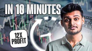 Illogically Logical Setup for OPTION BUYING | 12x Profit in 10 Mins