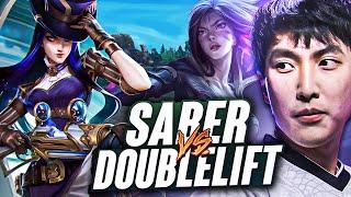 SABER CAITLYN VS DOUBLELIFT KAISA (FULL GAME)