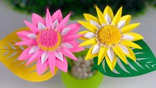 Easy Flower Making| Paper Flowers | Youten Craft Flowers