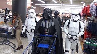  Darth Vader's Christmas shopping  A Star Wars Holiday Special video