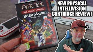 NEW Intellivision Actual Physical Cartridge! Evercade VS Review - All 12 Games!