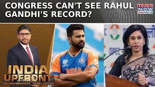 Congress Calls Skipper Rohit Sharma 'Fat & Mediocre', BJP Hits Back Citing ‘Parivar…’| India Upfront