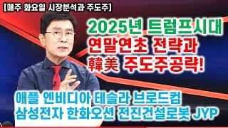 [김종철 원포인트레슨]2025년 트럼프시대 연말연초전략과 한미 주도주공략하기