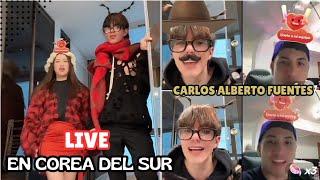 CARLOS ALBERTO FUENTES LIVE - 23 DICIEMBRE 2024 EN COREA  #tiktok #videoviral #corea