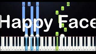 Happy Face Jagwar Twin - Simple Piano tutorial