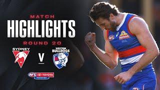 Sydney v Western Bulldogs Highlights | Round 20, 2024 | AFL