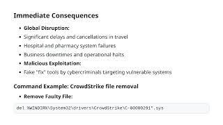 Global IT Outage Incident Analysis - CrowdStrike Incident Breakdown