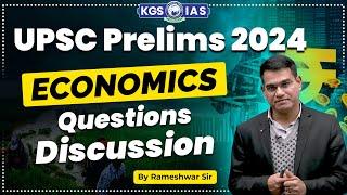 UPSC Prelims 2024 || Economics Questions Discussion By Rameshwar Sir || UPSC 2024 Prelims Analysis