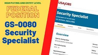 SECURITY SPECIALIST - EARN $100K A Year