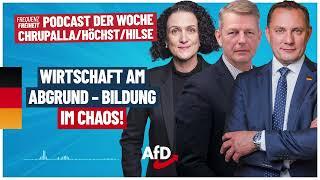 „Wirtschaft am Abgrund – Bildung im Chaos!“ | Frequenz: Freiheit - Der Podcast der AfD