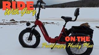 Unleash the Fun with Gary on a Snowy Trail with the PuckIpuppy Husky Plus Electric Trike!