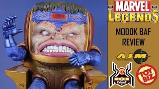 Marvel Legends MODOK BAF Review by ToyBiz Hater MCUcollector24