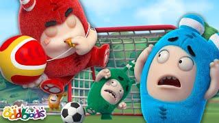 Just for Kicks - Lulu's Goal Glitch Mayhem! | Oddbods Full Episode | Funny Cartoons for Kids