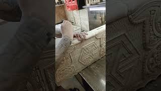 резные нарды ручной работы,в процессе изготовления.