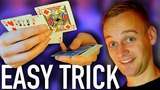 Learn The EASIEST Card Trick Ever! | Best Card Magic Revealed (ish)