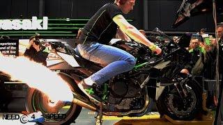 kawasaki h2r - FULL DYNO TEST RUN !!