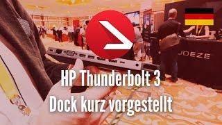 HP Thunderbolt 3 Dock kurz vorgestellt