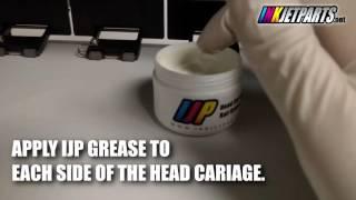 Mimaki JV33 Applying Y Rail Grease | Inkjet Parts