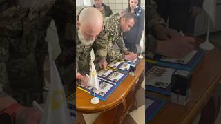 Спецпогашення поштової марки "До Дня піхоти. Сіль землі" присвяченої піхотинцям відбулось у Вінниці