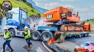 Dangerous Idiots Truck & Heavy Equipment Fails Compilation - Idiots Driving Heavy Machinery #53