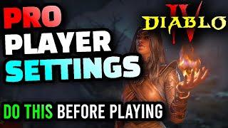 The BEST Graphic and Game SETTINGS for Diablo 4