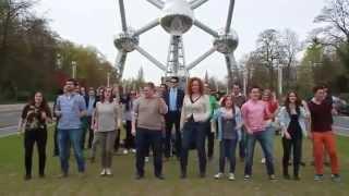 Flashmob in Brüssel - Inspire Europe