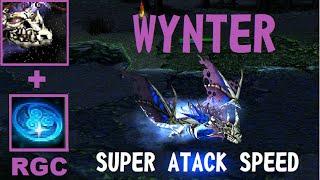 DOTA [((Zec))] WINTER WYVERN + MOON SHARD = SUPER ATACK SPEED //