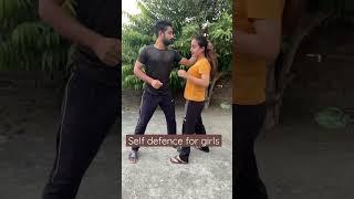 Self-defence for girls || Self-defence technique for girls || #shorts #selfdefense