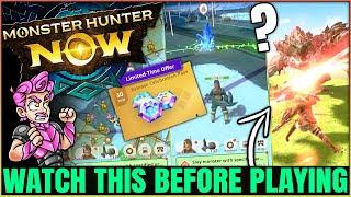 Monster Hunter Now - 10 IMPORTANT Things You NEED to Know Before Playing! (Tips & Tricks)